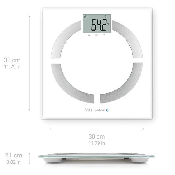 Cân phân tích cơ thể Medisana BS444 phân tích chỉ số mỡ, nước, cơ, xươ