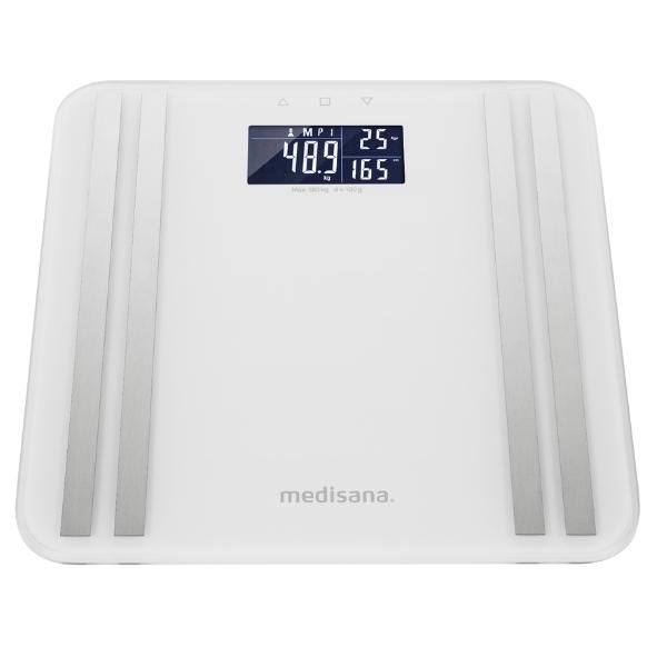 Cân phân tích cơ thể Medisana BS465 chỉ báo ánh sáng lượng mỡ, nước..