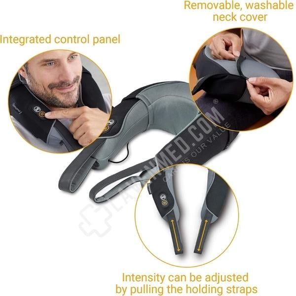 Đai massage cổ Medisana NM868 dùng điện và pin