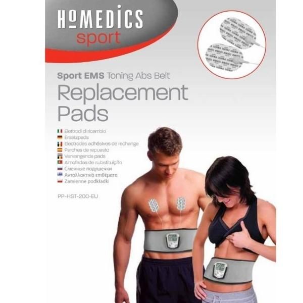 Đai massage HoMedics HST-200 giảm mỡ bụng công nghệ EMS kèm miếng dán