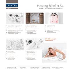  Đệm điện đôi Lanaform S2 (160x140cm) 