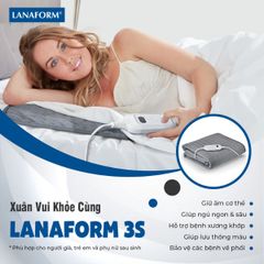  Đệm điện đơn Lanaform S3 (170x80cm) 