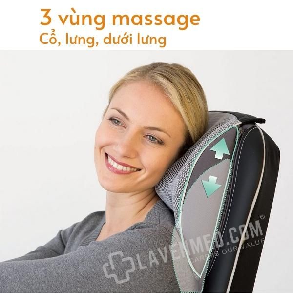 Đệm ghế massage Beurer MG295 shiatsu hồng ngoại