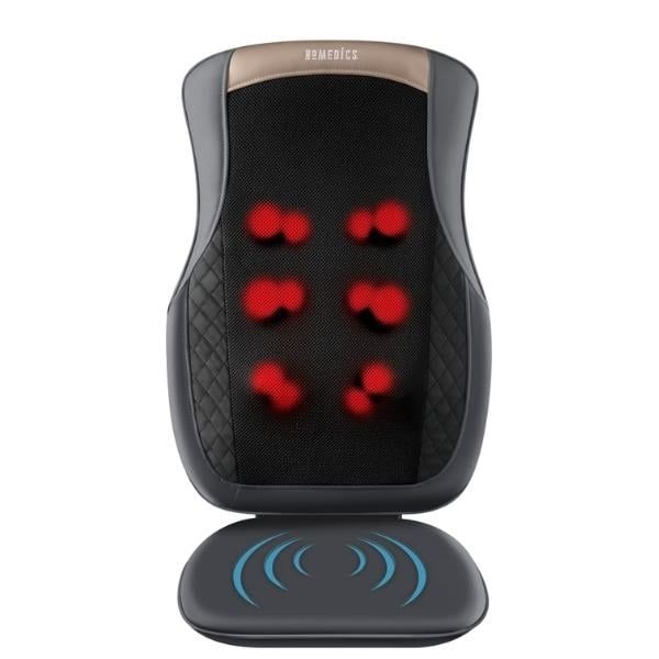 Đệm ghế massage Homedics MCS-624HJ công nghệ shiatsu kèm nhiệt có sạc