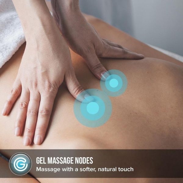 Đệm ghế massage Homedics MCS-846 công nghệ GEL touch kèm nhiệt