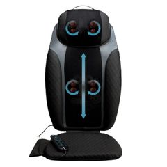  Đệm ghế massage Homedics MCS-950 shiatsu 2in1 kèm gối massage cổ có thể sạc lại 