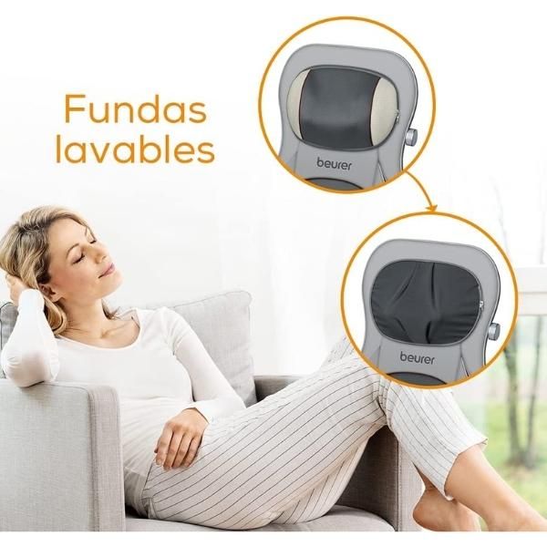 Đệm ghế massage Beurer MG320 massage 3D shiatsu và áp suất khí nén