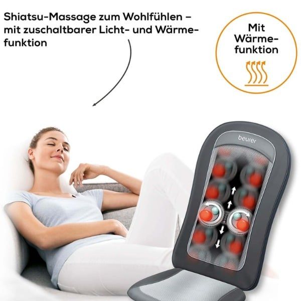 Đệm ghế massage Beurer MG206 hoàn hảo để sử dụng tại nhà và văn phòng