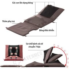  Đệm massage Thrive MD-8225 cho cổ vai eo mông 