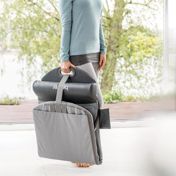 Đệm massage toàn thân Beurer MG280 được trang bị các túi khí có thể thổi phồng