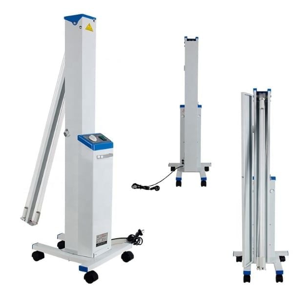 Đèn chiếu tia cực tím di động có hẹn giờ (đèn UV) 2 bóng 90cm