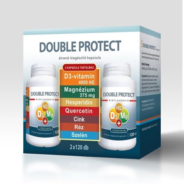 Double Protect 2 x 120 viên - Vitamin tổng hợp tăng cường miễn dịch