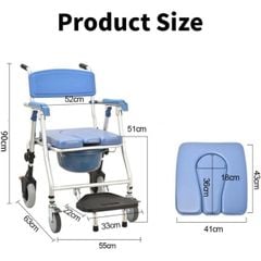  Ghế bô đa năng GBM 016 có bánh xe 