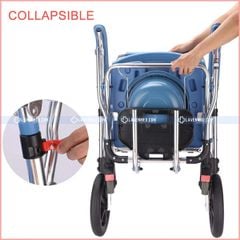  Ghế bô đa năng GBM 018 có bánh xe 