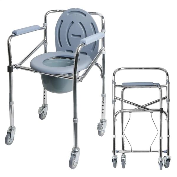 Ghế bô vệ sinh OROMI DY01201LQ có bánh xe