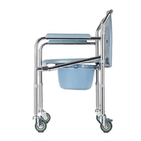 Ghế bô vệ sinh OROMI DY01201LQ có bánh xe