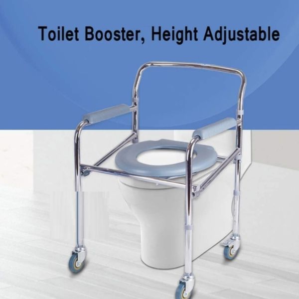 Ghế bô vệ sinh OROMI DY01201LQ có bánh xe