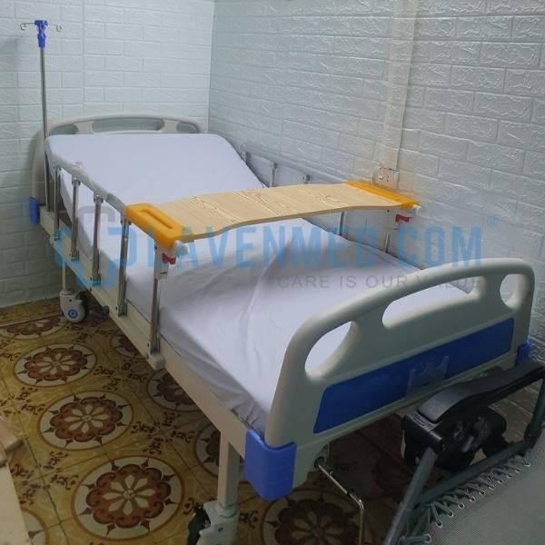 Giường bệnh nhân 2 tay quay Narita A01-IV