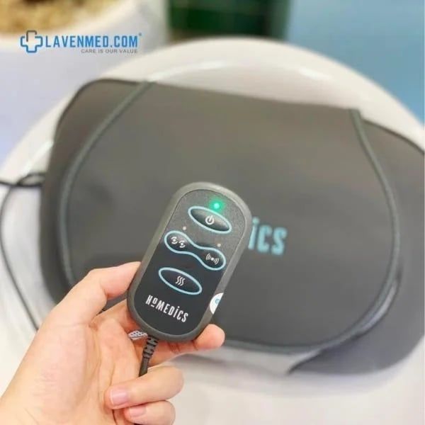 Gối massage HoMedics SP-100H-GB kèm nhiệt công nghệ Shiatsu 3D