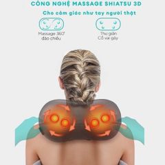  Gối massage HoMedics SP-100H-GB kèm nhiệt công nghệ Shiatsu 3D 