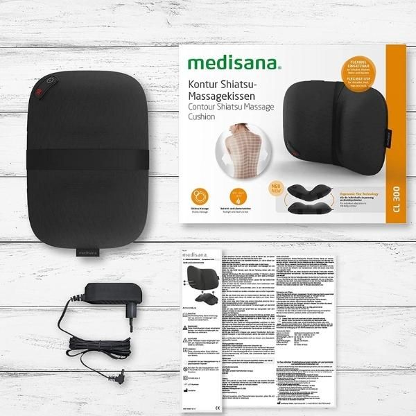 Gối massage Medisana CL300 công nghệ shiatsu kèm nhiệt