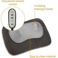  Gối massage Medisana MC840 công nghệ shiatsu cho lưng cổ gáy 