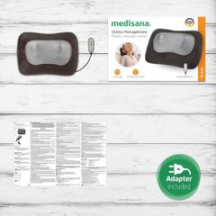  Gối massage Medisana MC840 công nghệ shiatsu cho lưng cổ gáy 
