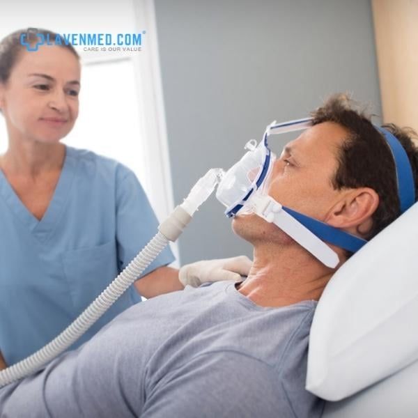 Mặt nạ mũi miệng Resmed Acucare F1-0 cho dây 2 nhánh