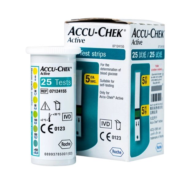 Máy đo đường huyết Accu Chek Active
