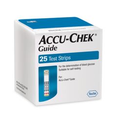 Máy đo đường huyết Accu Chek Guide + 25 que thử bluetooth 