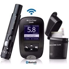  Máy đo đường huyết Accu Chek Guide + 25 que thử bluetooth 