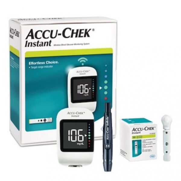 Máy đo đường huyết Accu Chek Instant nhập khẩu Đức