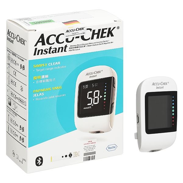 Máy đo đường huyết Accu Chek Instant nhập khẩu Đức