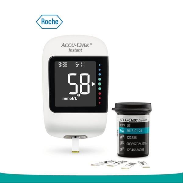 Máy đo đường huyết Accu Chek Instant nhập khẩu Đức