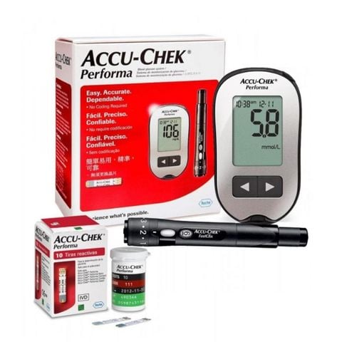 Máy đo đường huyết Accu Chek Performa