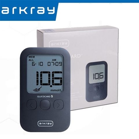 Máy đo đường huyết Arkray Glucocard S (10 kim que)