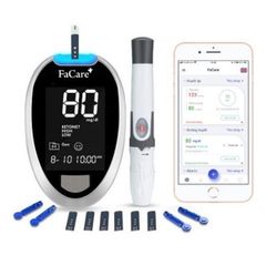  Máy đo đường huyết FaCare FC-G168 Bluetooth (kèm 10 kim, 25 que thử) 