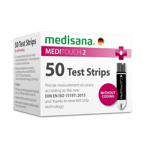Que thử đường huyết Medisana MediTouch 2 (50 que)