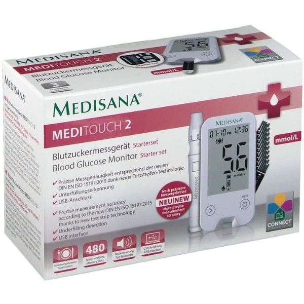 Máy đo đường huyết Medisana MediTouch 2