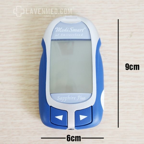 Máy đo đường huyết Medismart Sapphire Plus bảo hành trọn đời