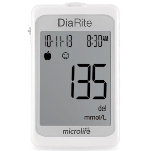 Máy đo đường huyết Microlife DiaRite BGM (Máy + 50 que thử)