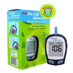  Máy đo đường huyết On Call Advanced kèm 25 que thử 