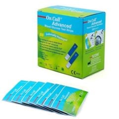  Máy đo đường huyết On Call Advanced kèm 25 que thử 