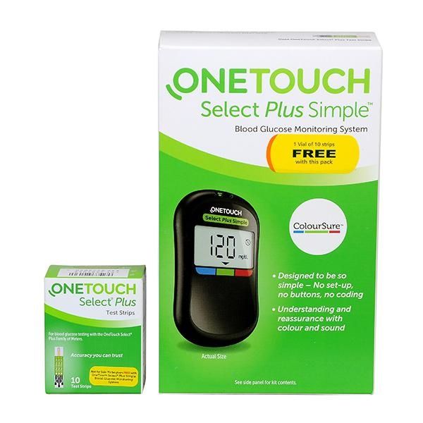 Máy đo đường huyết OneTouch Selex Plus Simple