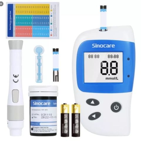 Máy đo đường huyết Sinocare Safe Accu 2