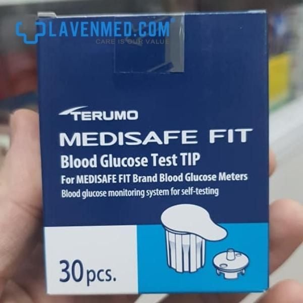 Que thử đường huyết Terumo (30 test/hộp)