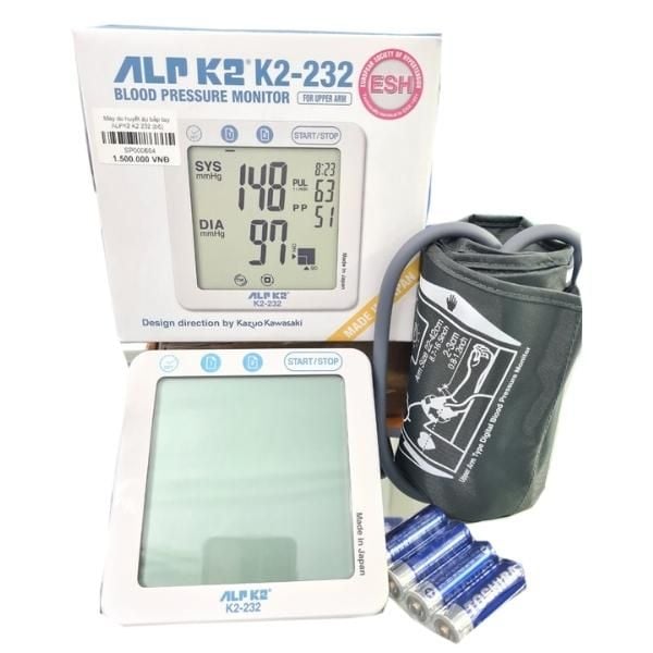 Máy đo huyết áp bắp tay ALPK2 K2-232