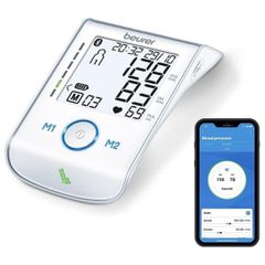  Máy đo huyết áp điện tử bắp tay Beurer BM85 kết nối Bluetooth 