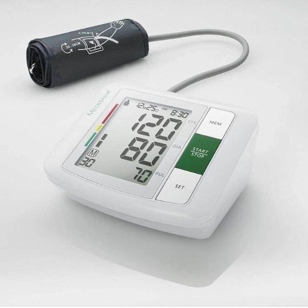 Máy đo huyết áp bắp tay Medisana BU516 nhập Đức kiểm soát nhịp tim