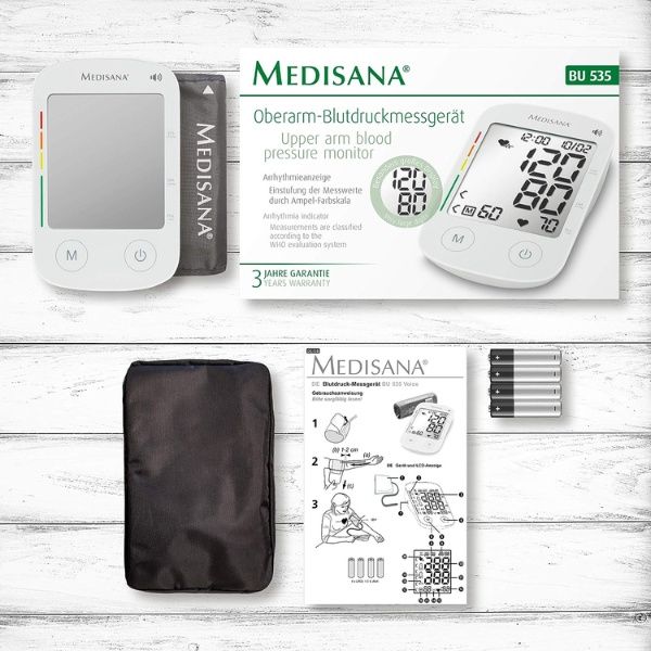 Máy đo huyết áp bắp tay Medisana BU535